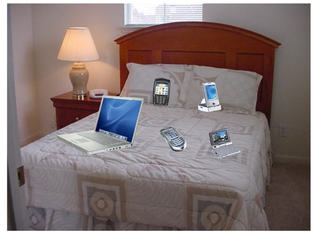 I wanna lay you down on the bed of gadgets... - gadgets galore
