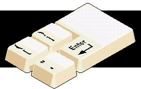 Enter/return key - A pres in the Enter key will take you to.....
