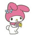 my melody - i love my melody. but not as much as hello kitty and little twin stars.