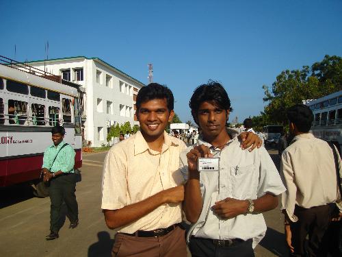 ME and my Friend - Took in college after dept association inaguration function