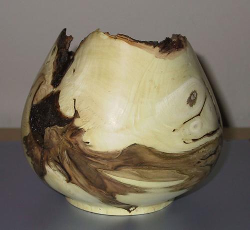 Maple woodturning - This is a natural edge maple turning I made a while ago.