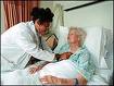 sick people - Lady in hospital