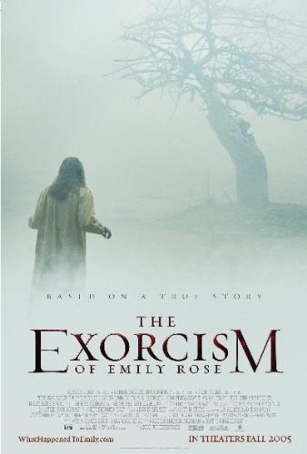 Exorcism of Emily Rose - Movie stars Jennifer Carpenter ( Emily Rose ) and Laura Linney ( Priest Lawyer ) showing last 2005