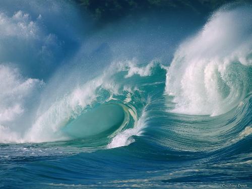 Storm - Big storm in the sea.