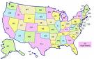 usa - map of USA