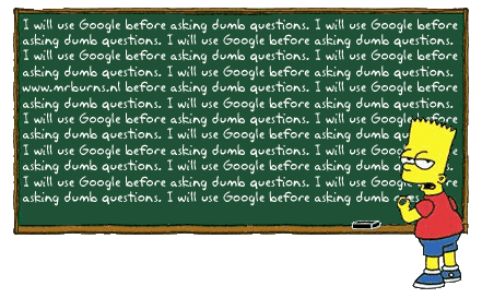 bart simpson - Such a bad bart simpson.. and i like the drawing too