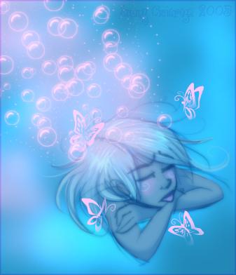 dreaming - a picture of a girl dreaming
