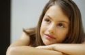Girl Daydreaming - A little girl daydreaming