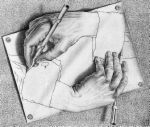 Drawing - A drawing by Escher, I've always found this picture fun and good.