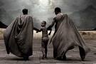 300 - the movie 300: this picture shows the young king sent out of the palace for a training. through this training all his skills were developed. skills of becoming a good kig.