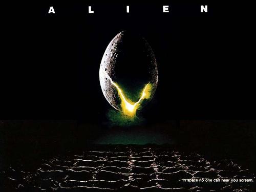 alien - dark alien from other planet