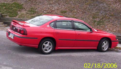 My car - This was my Valentine's Day present from my husband in 2006.  I wonder what he has in store for 2007?.. I don't think he can beat a car!