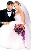 Newly married woman and man - Photo of newly married pairs.They seem to be happy.