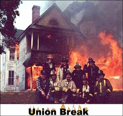 breaktime for firemen on duty? - funny pic, but i'm sure this never happens! breaktime for firemen on duty? - funny pic, but i'm sure this never happens!