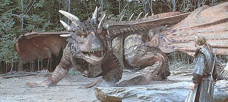 Draco - Draco, from the movie Dragonheart. He was voiced by Sean Connery, best movie dragon ever!