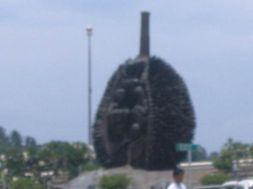 durian statue - the durian place