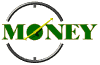 Money clock - Time is money as reflected in this icon of a time is money clock Money clock - Time is money as reflected in this icon of a time is money clock