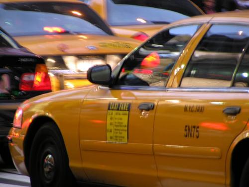 yellow cab - Do you sleep inside a cab?