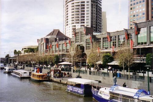 Southbank  - Southbank along the side of The Yarra