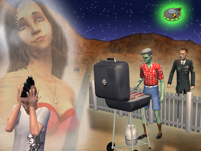 alien - sims in alien world