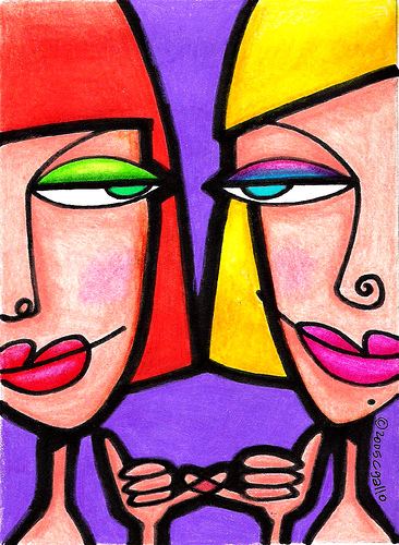 Girlfriends - Friends on a peapod