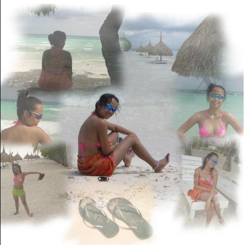 Beach collage - Memories of a Hot Summah
