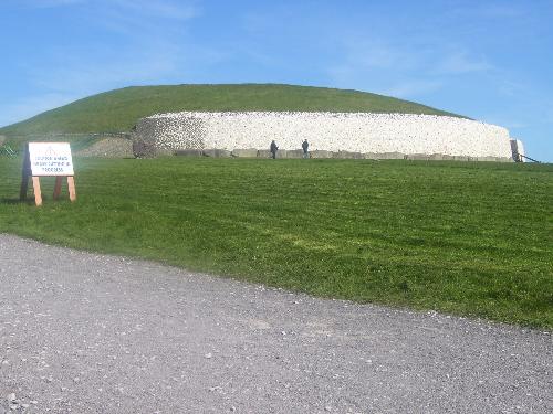 Newgrange - Bru Na Boinne World Heritage Centre. The most famous megalithic tomb complex in Ireland.