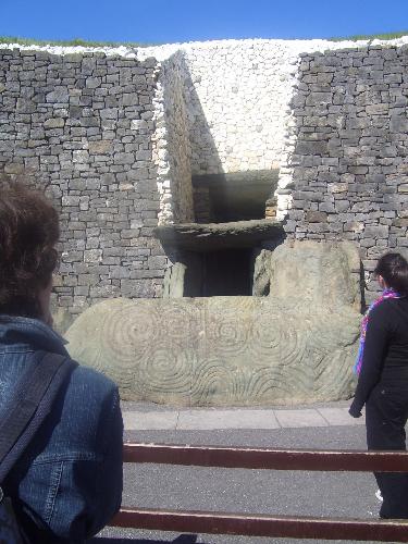 Newgrange - Bru Na Boinne World Heritage Centre. The most famous megalithic tomb complex in Ireland.