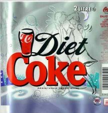 Diet Coke  - Coke logo