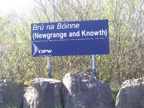 Newgrange - Bru Na Boinne World Heritage Centre. The most famous megalithic tomb complex in Ireland.