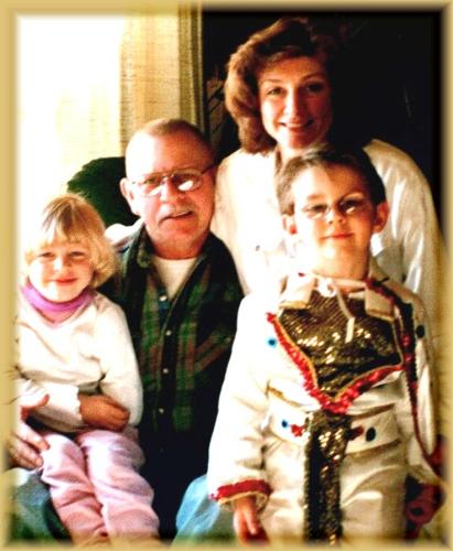 family - 2004: Twins turn 6  (last family photo)