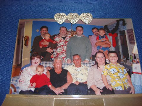 This is all the Kaufold's here on Earth - We had thhis picture taken at our renewal vows for our 4Oth Wedding Anniversary in 2005