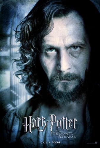 Sirius - Poster of Gary Oldman as he plays the character of Sirius Black in the Harry Potter Movies.