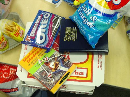 junk foods - for snack time