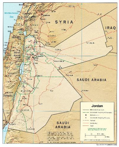 Jordan Map - Jordan map