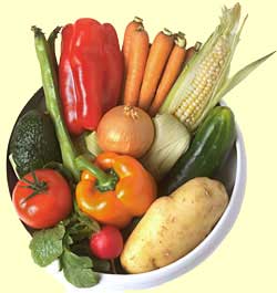 Vegetables - Dish contain many type of vegetables that contain a lot of menerals and fiber for healthy body