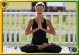 yoga - Woman doing Yoga.