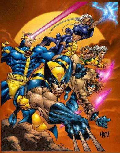 X-Men - A group of X-Men characters