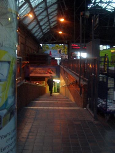 Pears Street Station - One of Dublin's major train stations.