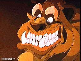 Beauty And The Beast - Beast smiling