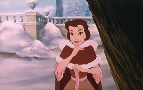 Beauty And The Beast - Belle laughing at the Beast