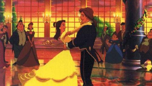 Beauty And The Beast - Belle and the Prince dancing