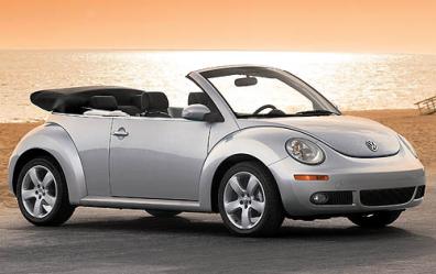 2007 Beetle - 2007 Volkswagen Beetle Silver Convertable