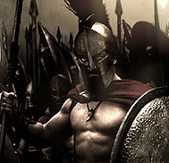 Leonida - Leonida and his 300 warriors