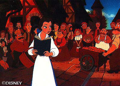 Beauty And The Beast - Belle readin'