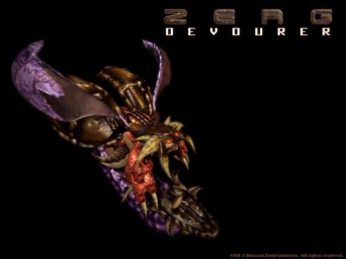 Zerg Devourer - What you see in the picture is a Zerg Devourer. One of the lesser characters of Starcraft but nevertheless dangerous if they attack in a swarm.