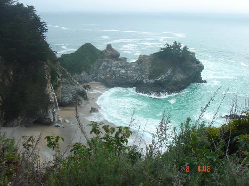 The Big Sur Beach, California - Its the beautiful place I had ever seen before :-))