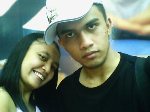 Archer the Great & Archerzbaby - This was taken during our first time working out at fitness first. We didn't obviously look tired here but we were.