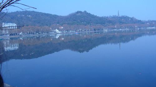 xihu  - A famous lake in HANGZHOU.