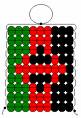 This is the kenyan flag. - Whst a wonderful flag for my country!